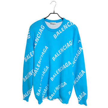 BALENCIAGA Multi-Logo Intarsien-Strickwaren 625329 T3178 4661 143609160