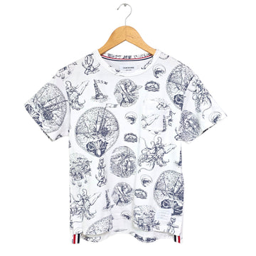 Thom Browne Nautical Short Sleeve T-Shirt 2072 MJS006BK9331 143612925