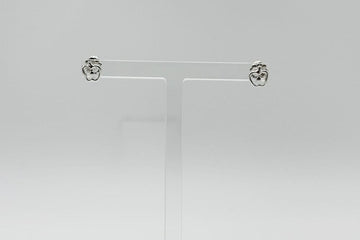Tiffany & Co Tiffany Silver Apple Pendant Earrings 143617222 [P]