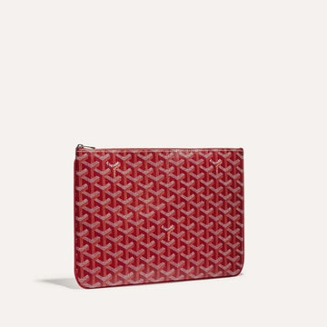 GOYARD Clutch Tasche Senat MM Rot 143619760