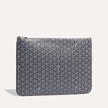 GOYARD Sena Clutch MGM Grau stamp: SENAT2MGMTY51CL51P 143619757