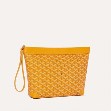 Goyard Clutch Women's Conti Pouch Yellow stamp: CONTIPPMLTY08CL08P 143619670