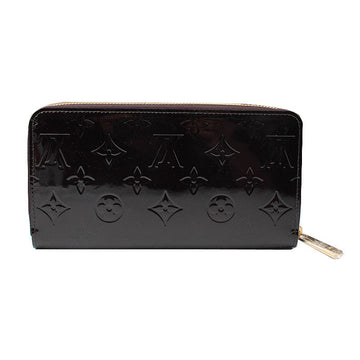 LOUIS VUITTON モノグラム・ヴェルニ・アマルント・ゴールドジッパー・長財布 143622138