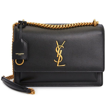 SAINT LAURENT サンセット ウィメンズ チェーン ショルダー バッグ 442906 D420W 1000 115928761