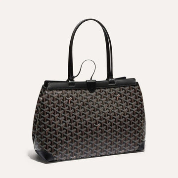 GOYARD Belshasse Viued Bag PM Schwarz stamp: BELBIAPMLTY01CL01P 143650503