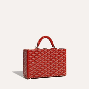 GOYARD グランホテルトランクバッグ レッド GHOTELPMLTY02CL02P 143653030