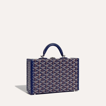 GOYARD Grand Hotel Trunk Bag Navy GHOTELPMLTY12CL12P 143653054