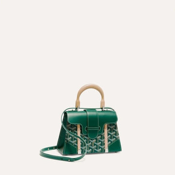 GOYARD ストラクチャー サイゴン バッグ ミニ グリーン stamp: SAIGR2MINTY09CL09P 143653838
