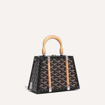 GOYARD Säigon Mini Trunk Bag Schwarz 143653847