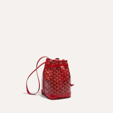 GOYARD Petit Flore Bucket Bag Weiß PEFLOTPMLTY02CL02P 143653940