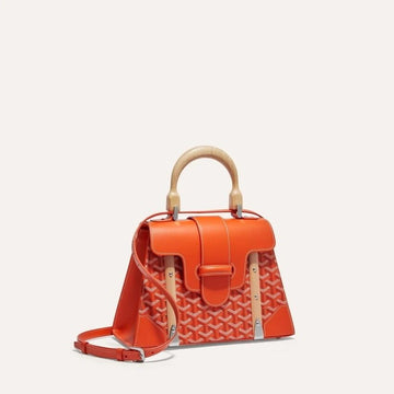 Goyard Saigon Bag PM Orange 143653972