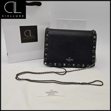 VALENTINO ミニ チェーン クロスバッグ 143656357