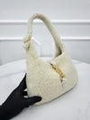GUCCI Jackie 1961 Kleine Schultertasche Shearling Halbmond 636709 143659726 [P]