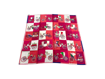 HERMES ボアテュール エクスキジ ヴァル 90 シルク スカーフ 143664141