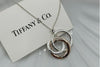 TIFFANY & CO Tiffany Rubedo Triple Interlocking Circle Anhänger Halskette 143668683 [P]