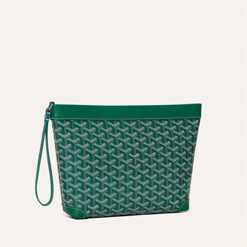 GOYARD Clutch Damen Contti Pouch Grün 09CL09P 143679892