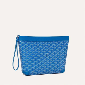 Goyard Clutch Women's Conti Pouch Blue 143679894