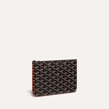 Goyard Sena Clutch PM Brown (Black Tan) stamp: SENAT2PMLTY01CL03P 143679930