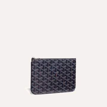GOYARD Senat Clutch PM Navy 21 cm × 0.6 cm × 14.5 cm (8.3 × 0.2 × 5.7 in) 143679939