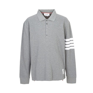 Thom Browne Men's Collar Long Sleeve T-Shirt MJP137G 07976 035 143698304 [P]