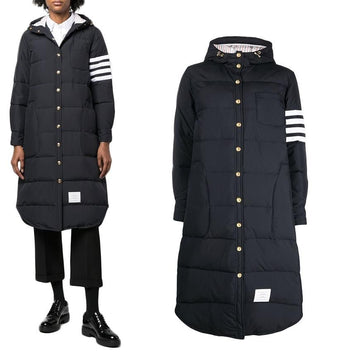 THOM BROWNE サイコロード バッジ ロングパディング ネイビー (FOD025X 05222 415) 143713019