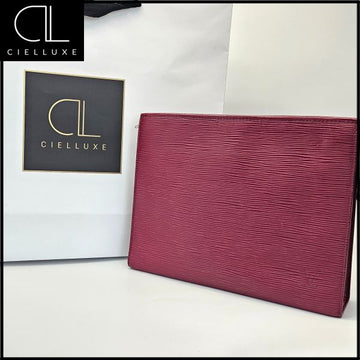 Louis Vuitton Epi Toiletry Clutch Bag 143729568
