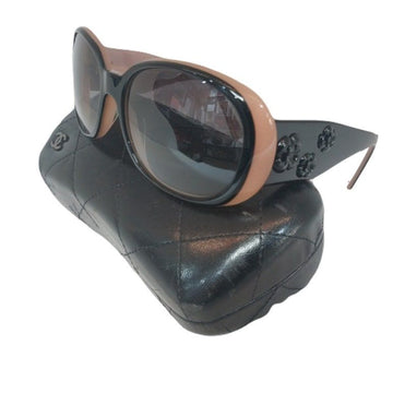CHANEL Camellia Two-Tone Horn Frame Damen Sonnenbrille 5113-A 143729725