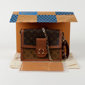 Louis Vuitton Dauphine MM Shoulder Crossbody Bag M45958 143630139