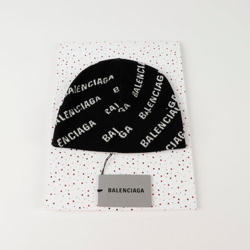 BALENCIAGA 719580 オールオーバーロゴビーニー 143662964