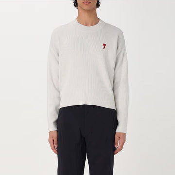 AMI Heart Logo Knit UKS046 KN0042 193 76618662