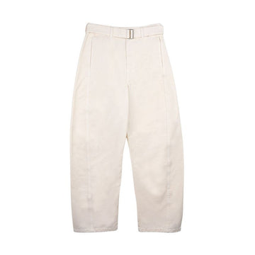 LEMAIRE ツイストベルトパンツ PA326 LD1034 WH004 143740153