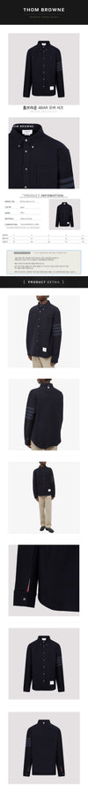 THOM BROWNE [...] 4BAR Überhemd MJT361A 06772 415 48934046 [P]