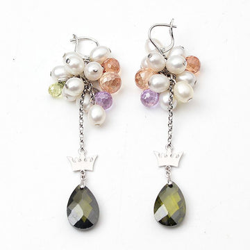 Other Brand Jestina White Pearl 14K Earring 143754367