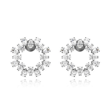 Swarovski Matrix Millenia Stud Earrings 144731791 [P]