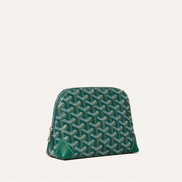 GOYARD Cosmetic Pouch Unisex Bag Vandome Green 143810224
