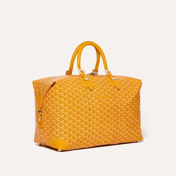 Goyard Bowling Bag Unisex 45 Yellow BOWLIN045TY08CL08P 143810245