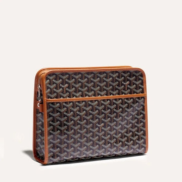 GOYARD クレッチ 女性用 ジュバンス GM ブラウン (ブラックタン) JOUVENGMLTY01CL03P 143810298