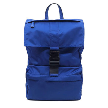 Fendi Blue Nylon Medium Buckle Backpack / 7VZ066 143811462
