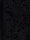 Louis Vuitton Black Floral Lace Accent Cardigan 143823658 [P]