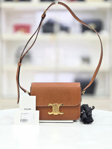 CELINE Triofe Tin Schultertasche 24SS 188423fmw04LU 143826251