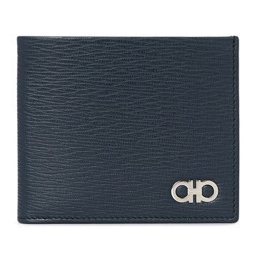 SALVATORE FERRAGAMO 26FW メンズ 二つ折り財布 DEEP OCEAN 0744850 143827234 [P]