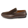 GUCCI Braun Wildleder Leder Drive Herren Slipper 40.5 143885693 [P]