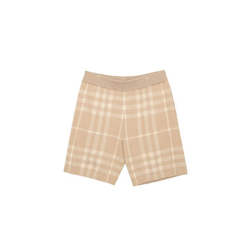 BURBERRY Checked Knit Shorts Size L 8068481 143738209