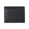 THOM BROWNE Doppelter schwarzer Kartenhalter aus Feinsynthetik 161064442 [P]