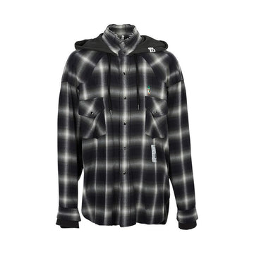 Maison Mihara Yasuhiro Men's Hooded Shirt J15SH182 BLACK 143916847