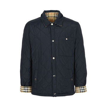 Burberry Checked Brighton Men Reversible Quilted Jacket 8112934 143916860