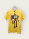 LOUIS VUITTON Gelbes Monogramm Roboter Kurzarm T-Shirt 143917156 [P]