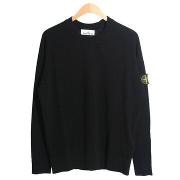 STONE ISLAND 25FW ウール ニット ブラック K2S155100045 S00B4 V0029 144003520