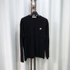 MAISON KITSUNE Foxhead Patch Langarm T-Shirt Schwarz XL/105 144070757 [P]