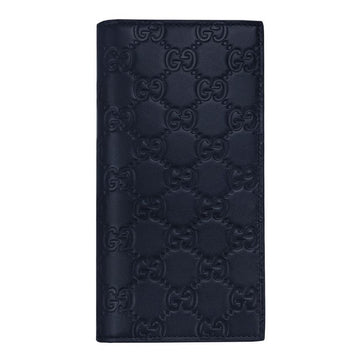 GUCCI Signature Sima lange Geldbörse 4009 dunkelblau 127480745 [P]